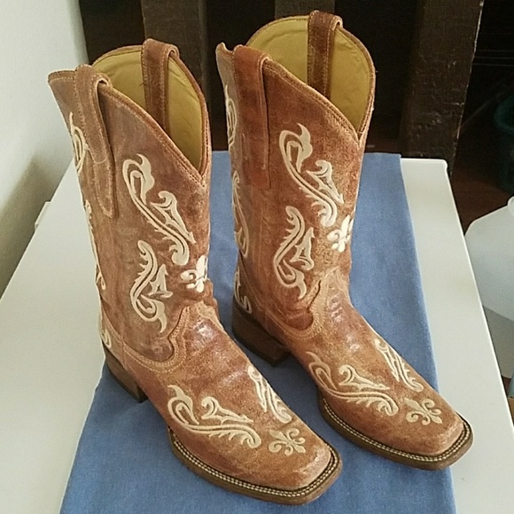 Corral Shoes - Corral Brown Cortez Cowboy Boots